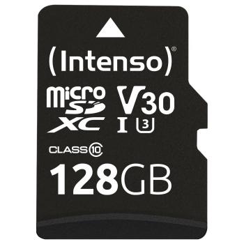 Intenso 128GB MicroSDXC Speicherkarte Professional inkl. SD Adapter