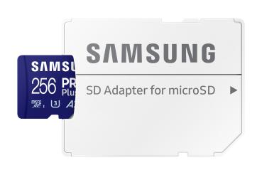 CARD 256GB Samsung Pro Plus microSD UHS-I U3 Full HD 4K UHD