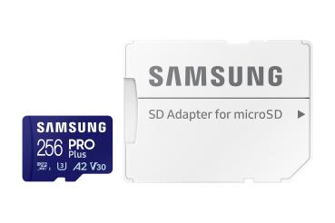 CARD 256GB Samsung Pro Plus microSD UHS-I U3 Full HD 4K UHD