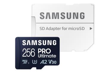 Preview: CARD 256GB Samsung PRO Ultimate microSDXC 200MB/s +Adapter