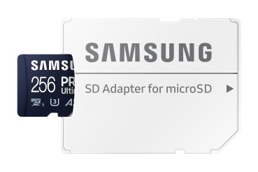 CARD 256GB Samsung PRO Ultimate microSDXC 200MB/s +Adapter