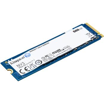 500 GB Kingston NV3 M.2 SSD NVMe PCIe 4.0 – Interne SSD für PC & Laptop