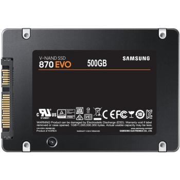 Preview: 2.5" 500GB Samsung 870 EVO retail interne SSD