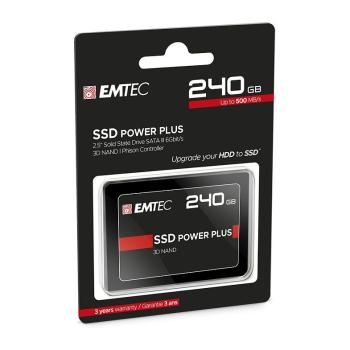Preview: 2,5" 240GB EMTEC X150 Power Plus 3D NAND