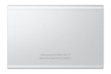 2TB Samsung Portable T7 Resurrected USB-C 3.1 (10Gb/?s) Silber externe Festplatte SSD