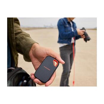 SanDisk Extreme Portable SSD 1TB USB-C USB 3.2 Gen 2x2 Externe NVMe SSD 2000 MB/s IP65
