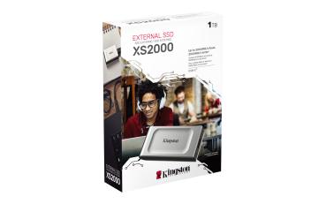 1TB Kingston XS2000 USB 3.2 Gen2 Grau