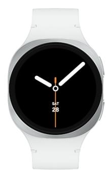 Preview: Samsung Galaxy Watch8 40 mm Wi-Fi EU silver white