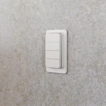 Shelly BLU Button 4 – Bluetooth Fernbedienung mit Magnethalter & Plug & Play Funktion