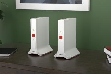 Preview: AVM MESH SET 4200 2-PACK Dual-Band (2,4 GHz/5 GHz) Wi-Fi 6E (802.11ax) Rot, Weiß