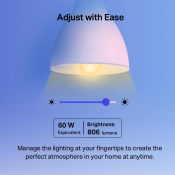 Preview: TP-Link Tapo L530E Smarte WLAN-LED-Lampe E27 RGB