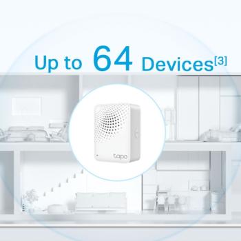 TP-Link Tapo H100 Smart Hub mit Alarmfunktion