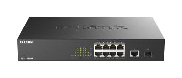 D-Link DGS-1010MP/E 10-Port Layer2 PoE+ Gigabit Switch