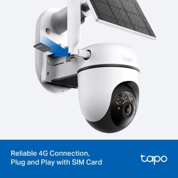 Preview: TP-Link Tapo C615G KIT – 4G LTE Überwachungskamera außen, 3 MP