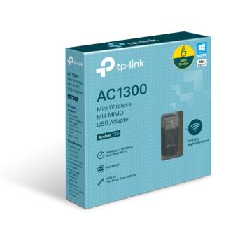Preview: TP-LINK Archer T3U - AC1300 Mini Dual Band Wi-Fi USB Adapter