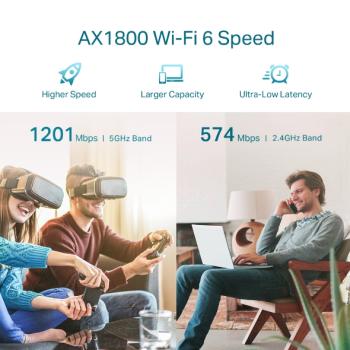 TP-Link Repeater RE605X - AX1800 Wi-Fi 6 Range Extender