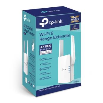 TP-Link Repeater RE605X - AX1800 Wi-Fi 6 Range Extender