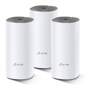 TP-LINK Deco E4 Mesh-WLAN 3-Pack (Router. 2 Extender) (AC1200)