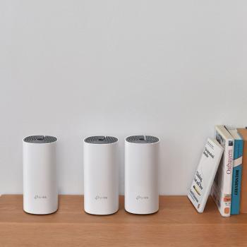 Preview: TP-LINK Deco E4 Mesh-WLAN 3-Pack (Router. 2 Extender) (AC1200)