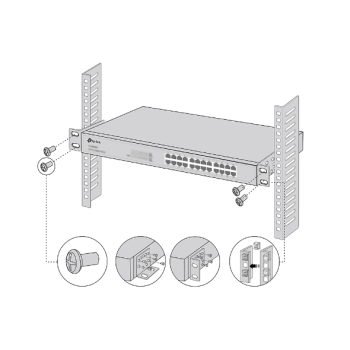 Preview: TP-Link Omada Rack-mounting Bracket Kit