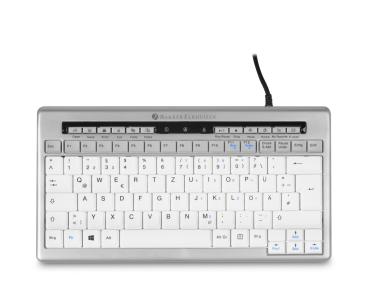 BakkerElkhuizen S-board 840 Design Tastatur (QWERTZ) kompakt/USB