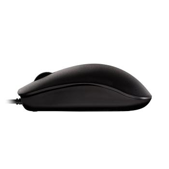 CHERRY MC 1000 Kabelgebundene Maus Schwarz USB – Optisch 1200 DPI Beidhändig Büro & Home Office