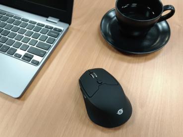 Preview: CONCEPTRONIC Maus LORCAN02B Ergo Maus Büro rechts Bluetooth Optisch 1600 DPI