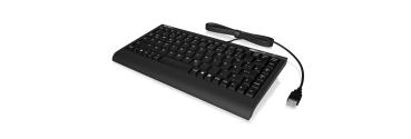 Preview: KeySonic ACK-595C+ (US) Mini SoftSkin PS/2-USB black