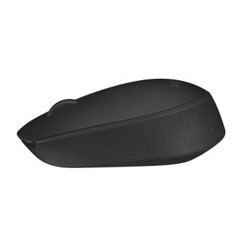Logitech B170 Kabellose Funkmaus 2,4 GHz Optisch Beidhändig Schwarz für PC & Notebook