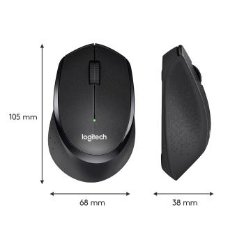 Logitech M330 Silent Plus Maus rechts RF Wireless Mechanisch 1000 DPI