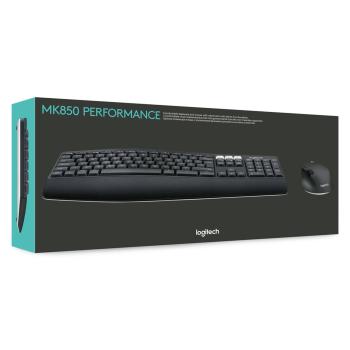 Logitech MK 850 Performance Set – Kabellose Tastatur & Maus für Büro Home Office & Produktivität QWERTZ DE