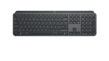 Logitech MX Keys Wireless Tastatur DE QWERTZ – Business Keyboard kabellos Multi-Device beleuchtet USB-C Akku