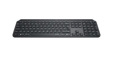 Logitech MX Keys Wireless Tastatur DE QWERTZ – Business Keyboard kabellos Multi-Device beleuchtet USB-C Akku