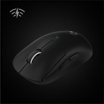 Logitech G PRO X SUPERLIGHT Wireless Gaming Maus schwarz – ultraleicht Lightspeed HERO 25K Sensor