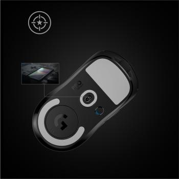 Logitech G PRO X SUPERLIGHT Wireless Gaming Maus schwarz – ultraleicht Lightspeed HERO 25K Sensor