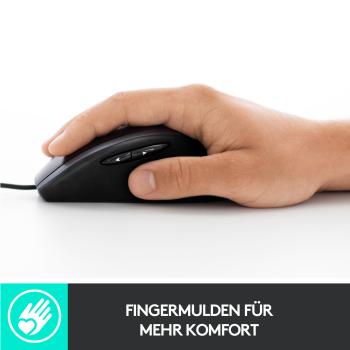 Logitech M500S Corded Mouse USB-A Optisch 4000 DPI