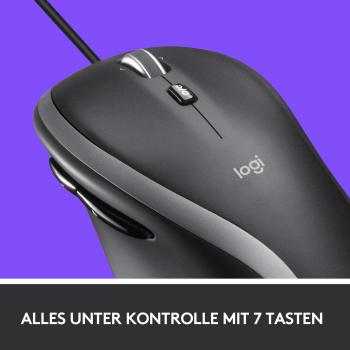 Logitech M500S Corded Mouse USB-A Optisch 4000 DPI