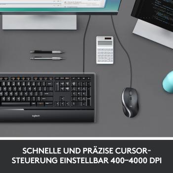 Logitech M500S Corded Mouse USB-A Optisch 4000 DPI