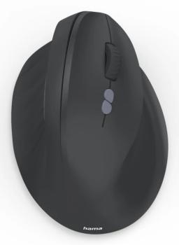 HAMA 173088 Vertikale Funkmaus EWM-500R ergonomisch 7 Tasten sw