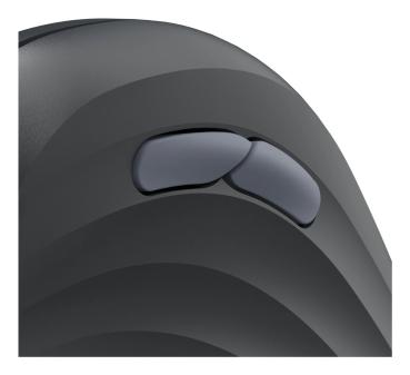 HAMA 173088 Vertikale Funkmaus EWM-500R ergonomisch 7 Tasten sw