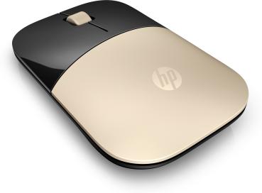 Preview: HP Maus Z3700 Kabellos Gold