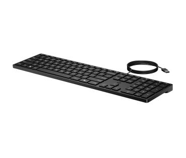Preview: HP 320K USB Tastatur schwarz