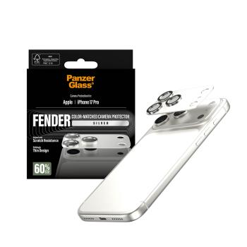 PanzerGlass FENDER Kameraschutz für iPhone 17 Pro silber
