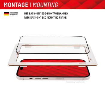 Preview: Displex Full Cover Schutzglas für Iphone 15/15 Pro