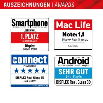 Displex Full Cover Schutzglas für Iphone 15/15 Pro