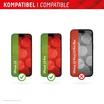Displex Full Cover Schutzglas für Iphone 15/15 Pro
