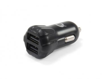 2-Port KFZ-Ladegerät CONCEPTRONIC 10W 2xUSB-A mit Halter