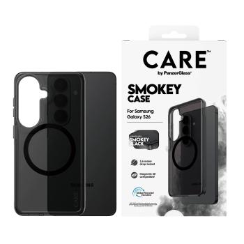Preview: PanzerGlass CARE Urban Explorer Case Smokey m. Schwarz Qi Samsung Galaxy S26