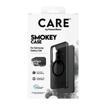 Preview: PanzerGlass CARE Urban Explorer Case Smokey m. Schwarz Qi Samsung Galaxy S26