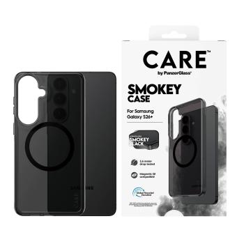 Preview: PanzerGlass CARE Urban Explorer Case Smokey m. Schwarz Qi Samsung Galaxy S26+